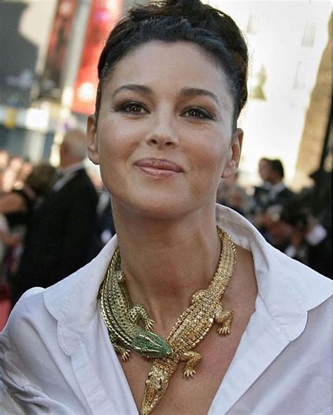 monica bellucci cartier|Monica Bellucci crocodiles.